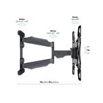 MULTIBRACKETS Fali konzol, M VESA Flexarm Full Motion Single (32-50", max.VESA: 400x400 mm, 30 kg) - Image 3