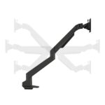 MULTIBRACKETS Asztali konzol, M VESA Gas Lift Arm Single Black (15-34", max.VESA: 100x100 mm, 10 kg) - Image 10