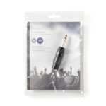 Nedis COTP15940BK 6,35 Jack dugó - 3P XLR aljzat adapter - Image 4