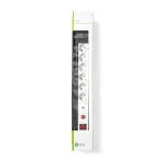 Nedis EXS630SPF1PRO túlfeszültségvédő 6 -os elosztó / hosszabbító, 3m-es kábel, gyermekzár - Image 2
