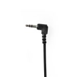 Nedis HPWD1101BK vezetékes fejhallgató, füldbe helyezhető, 3,5 mm, 1,2 m - Image 5