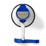 Nedis MEPH150WT megafon,  hatótáv: 250m, max. hangerő: 115dB, beépített mikrofonb, beépített sziréna, felvéte - Image 2