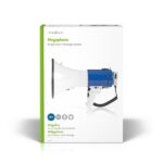 Nedis MEPH200WT megafon, beépített sziréna, hatótávolság 1500 m, 135dB, levehető mikrofon, 25W - Image 6