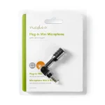 Nedis MICMJ100BK notebook mikrofon, 3,5mm jack dugó - Image 5
