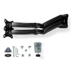 Nedis MMDOSGS110BK gázrugós asztali monitor tartó, dupla, 15-32" | 75x75 / 100x100 - Image 5