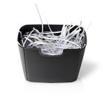 Nedis PASH112BKA4 iratmegsemmisítő, A4- es, 10L megsemmisített irat, DIN P-2 biztonsági szint – 6 mm széles csíkok - Image 5