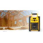 Nedis RDFM3100YW munka rádió, FM, bluetooth, rezgéscsillapítás, 15W, 20 FM állomás, 3,5 mm audióbemenet - Image 6