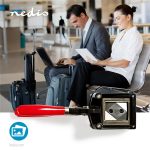 NEDIS SHRE110BKA4 igazolványkép vágó, vágási méret 35 x 45 mm, fekete / piros súly: 510 gramm - Image 2