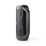 Nedis SPBB310BK akkumulátoros party boombox, 120W, Bluetooth, 10 m hatótávolság, USB, microSD , 6 óra vez nélkül - Image 3