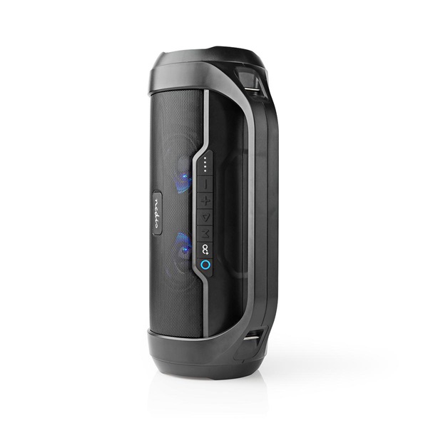 Nedis SPBB310BK akkumulátoros party boombox, 120W, Bluetooth, 10 m hatótávolság, USB, microSD , 6 óra vez nélkül - Image 3