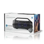 Nedis SPBB310BK akkumulátoros party boombox, 120W, Bluetooth, 10 m hatótávolság, USB, microSD , 6 óra vez nélkül - Image 7