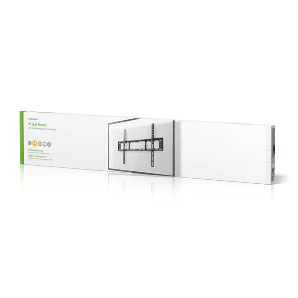 Nedis TVWM1051BK LCD TV / monitor fali tartó fix 37 - 70 "  Max. teherbírás: 35 kg,  Min. faltávolság: 23 mm - Image 2