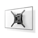 Nedis TVWM11BK LCD TV / monitor fali tartó konzol, 10 - 32 ", max. teherbírás: 30 kg, dönthető, forgatható - Image 6