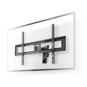 Nedis TVWM1550BK 37"-70 LCD TV / monitor fali tartókonzol, maximum 35 kg, dönthető és forgatható, acél, fekete