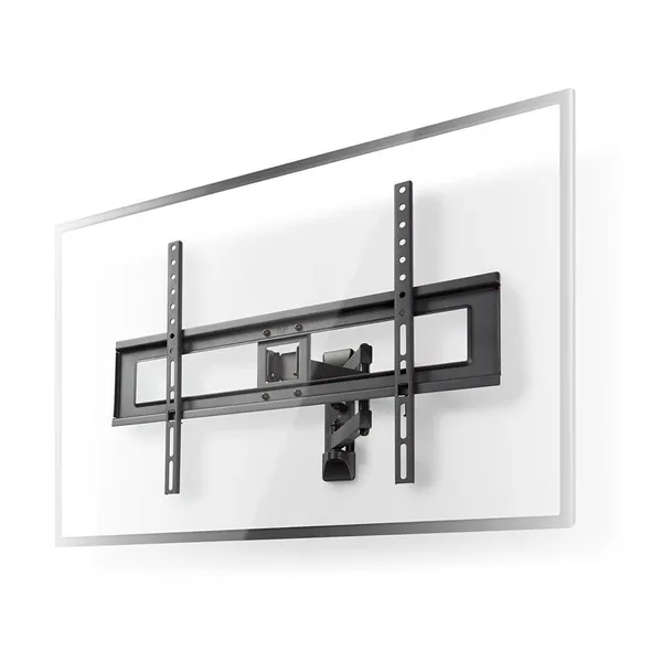 Nedis TVWM1550BK 37"-70 LCD TV / monitor fali tartókonzol, maximum 35 kg, dönthető és forgatható, acél, fekete