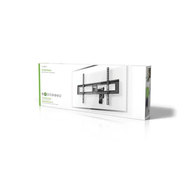 Nedis TVWM1550BK 37"-70 LCD TV / monitor fali tartókonzol, maximum 35 kg, dönthető és forgatható, acél, fekete - Image 3