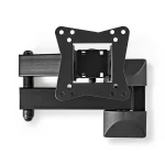 Nedis TVWM31BK 10 - 32 "  LCD TV / monitor fali tartó konzol, dönthető, forgatható, faltáv: 68 -370mm, 30kg - Image 4