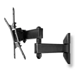 Nedis TVWM31BK 10 - 32 "  LCD TV / monitor fali tartó konzol, dönthető, forgatható, faltáv: 68 -370mm, 30kg - Image 2