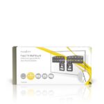 Nedis TVWM5065BK LCD TV / monitor fali tartó konzol, 43-85" Max. teherbírás: 60 kg, faltáv:7,5mm - Image 5