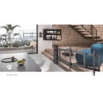 Nedis TVWM5860BK LCD TV / monitot motoros fali tartó konzol, 32-75", max. teherbírás 60 kg, faltáv:56mm, távirányító - Image 9