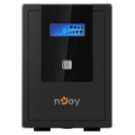 NJOY Szünetmentes  1500VA - Cadu 1500 (4 Schuko, line-interaktív, USB menedzsment, RJ11/45 vonalvédelem(1Gb/s), fekete)