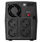 NJOY Szünetmentes  2000VA - Keen 2000 USB (4 Schuko, line-interaktív, USB menedzsment, RJ11/45 vonalvédelem, fekete) - Image 3