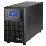 NJOY Szünetmentes  2000VA - Aten Pro 2000 (3 Schuko, USB/RS-232, On-line, szinuszhullám, generátor támogatás, Eco mód)