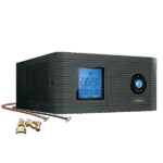 NJOY Inverter - Aira 1200 (2 Schuko, Szinusz hullám, Akku Támogatás: 40Ah-200Ah, AVR,  fekete)