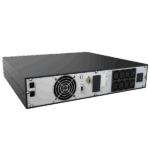 NJOY Szünetmentes Balder 2000, 2000VA, 2000W, Online rack (2U), LCD display - Image 2