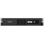 NJOY Szünetmentes 800VA - Code 600 (4 IEC C13, line-interaktív, USB menedzsment, szoftver, LCD kijelző, 2U rack)