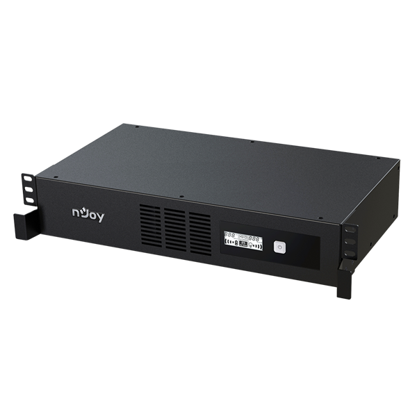 NJOY_Szunetmentes_Code_800_800VA_480W_Line-Interactive_rack_2U_LCD_display-i652602.png NJOY Szünetmentes 800VA - Code 800 (4 IEC C13, line-interaktív, USB menedzsment, szoftver, LCD kijelző, 2U rack) - Image 1