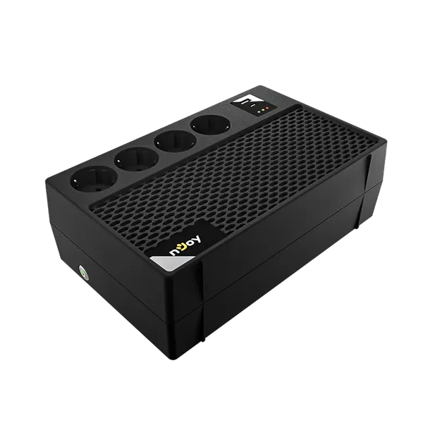 NJOY Szünetmentes RENTON 650 PLUS, 650VA, 360W, Line-interactive 4x Schuko