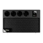 NJOY Szünetmentes RENTON 650 PLUS, 650VA, 360W, Line-interactive 4x Schuko - Image 2