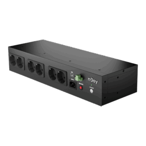 NJOY Szünetmentes Theron 800, 800VA, 480W, Line-Interactive, rack (2U) 8xSchuko