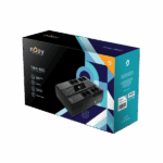 NJOY Szünetmentes 600VA - Token 600 (8 Schuko, line-interaktív, HID USB, túlfeszültség védett, fekete) - Image 3