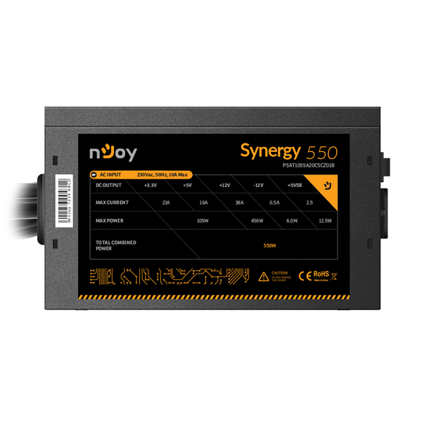 NJOY_Tapegyseg_Synergy_550W_12cm_20_4_Aktiv_PFC_80_White-i1597463.png NJOY Tápegység Synergy 550W, 12cm, 20+4, Aktív PFC 80+ White - Image 2