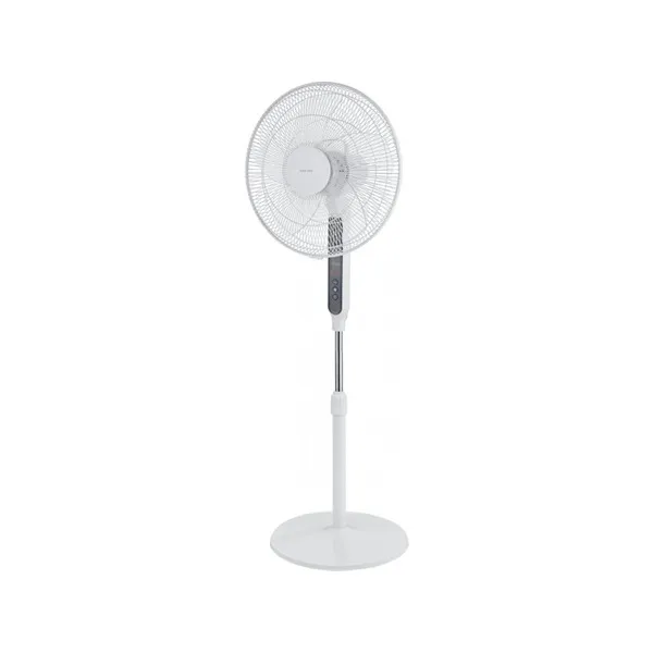 NORDIC HOME FT-529  40 cm álló ventilátor, 3 év garancia, távírányító, időkapcsoló, 12 sebesség fokzat,  digi kijelzés