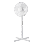 NORDIC HOME FT-530  41cm állóventilátor, 3 év garancia, teljesítmény: 50W,  oszcilláló, 3 sebesség fokozat, dönthető