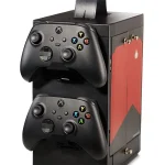NUMSKULL PS5/XBOX Series Star Trek játéktartó szekrényes állvány, Piros - Image 3