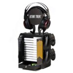 NUMSKULL PS5/XBOX Series Star Trek játéktartó szekrényes állvány, Sárga - Image 2