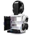 NUMSKULL PS5 Kiegészítő LED-világítású játéktartó szekrényes állvány - Image 2