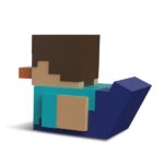 NUMSKULL Tubbz - Minecraft "Steve" (First Ed.) Gumikacsa - Image 2