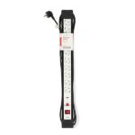 Nedis ESC103SPF1PRO 10 aljzatos elosztó túlfeszűltségvédelemmel, H05VV-F 3G1.5mm2 , 3680 W, 16A, hossz 3m - Image 3