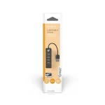 Nedis UHUBU2420BK 4 portos USB2.0 HUB - Image 3