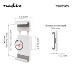 Nedis TWMT100SI 7 - 12 " fix fali tablet tartó konzol, 360° elforgatható - Image 4