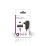 Nedis ACPA007 univerzális AC-DC tápegység, állítható 3V-12V, 2,25A, 27W, 6 cserélhetó táp dugó - Image 2