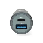 Nedis CCH1C1A48W szivargyújtós autós töltő, 48 W | 1,5 / 2,0 / 3,0 A, USB-A / USB-C, automatikus feszültségválasztás - Image 5