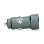 Nedis CCH1C1A48W szivargyújtós autós töltő, 48 W | 1,5 / 2,0 / 3,0 A, USB-A / USB-C, automatikus feszültségválasztás - Image 3