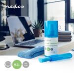 Nedis CLSN120BU LCD TV / nonitor kijelző / képernyő tisztító készlet, 200 ml, tisztító kendő, porecset - Image 3