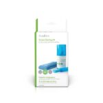 Nedis CLSN120BU LCD TV / nonitor kijelző / képernyő tisztító készlet, 200 ml, tisztító kendő, porecset - Image 4